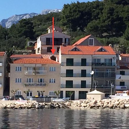 Villa Leo Beach Apartment Podgora Bagian luar foto