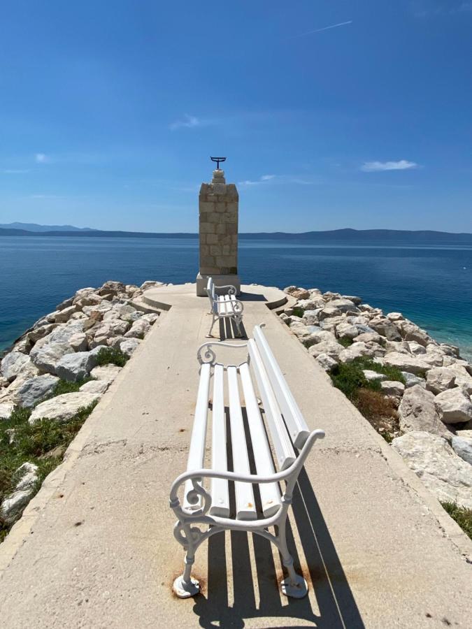 Villa Leo Beach Apartment Podgora Bagian luar foto