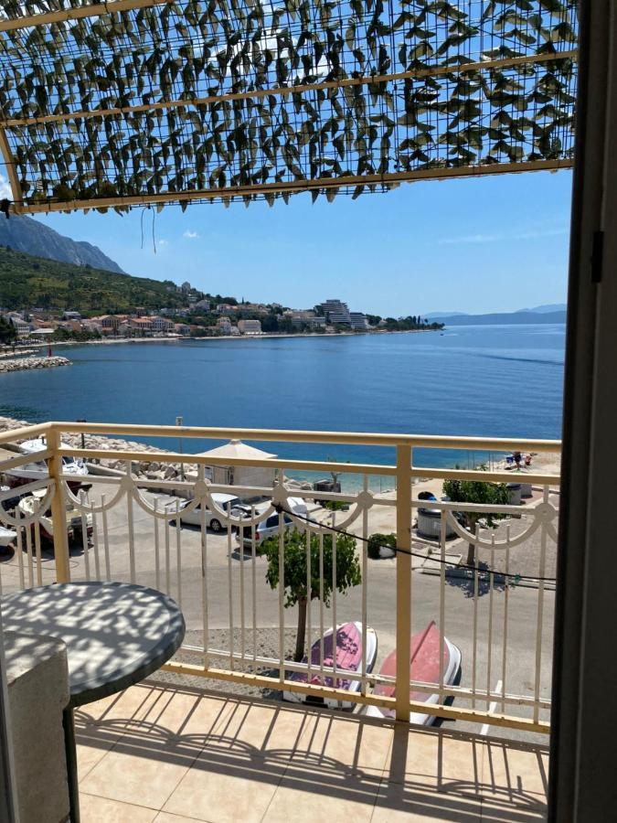 Villa Leo Beach Apartment Podgora Bagian luar foto