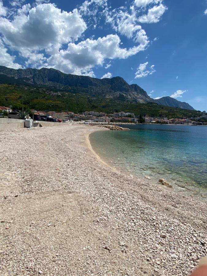 Villa Leo Beach Apartment Podgora Bagian luar foto